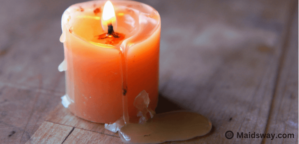 Ever wonder how to remove candle wax from table linens? 1 how to remove candle wax