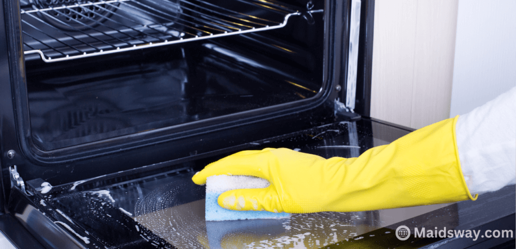 How to Clean Your Oven Naturally: Chemical-Free Cleaning Tips 2 cleaning oven with baking soda