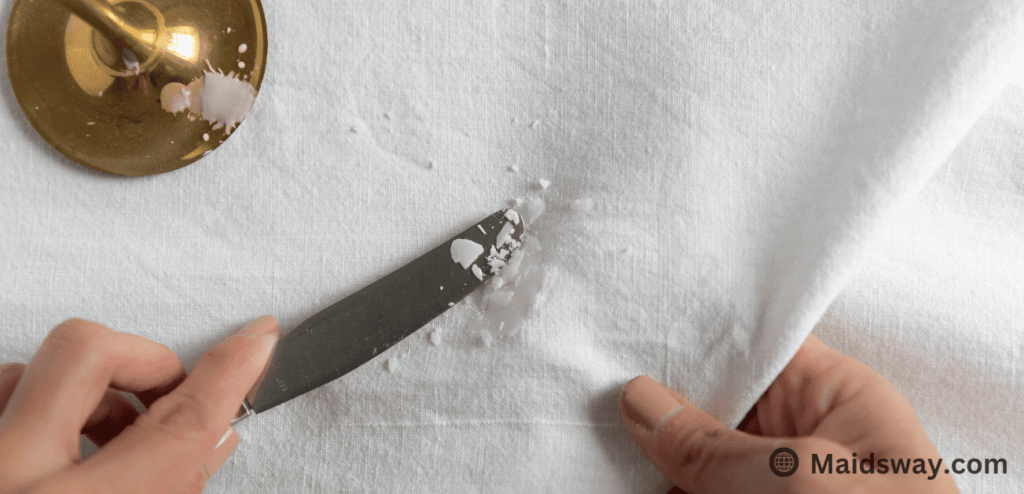 Ever wonder how to remove candle wax from table linens? 2 how to clean candle wax