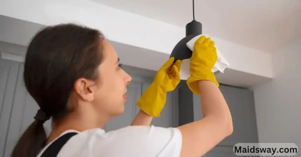 Top Reasons to Hire a Professional Move-In Move-Out Cleaning Service in Austin, TX 1 light fixture cleaning
